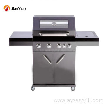 Outdoor Kitchen Multi 5 Burner Gas BBQ Grill